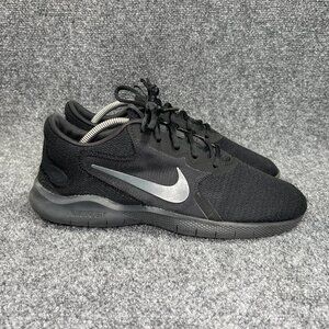 Nike Flex Experience Run 9 Running Shoes Men's Size 10 Black Dark Smoke Athletic